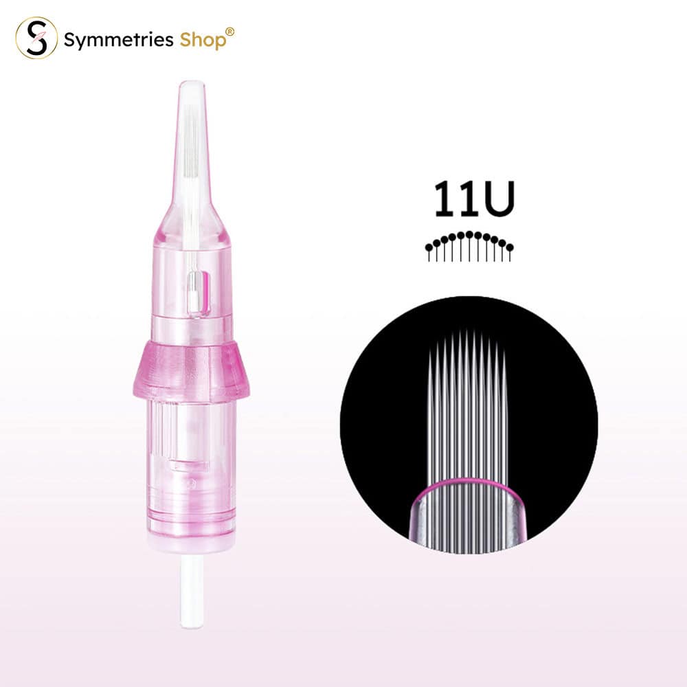 velones-pmu-11u-eyeliner-tattoo Βελόνες PMU 11U 18mm για Τατουάζ Eyeliner - Image 1