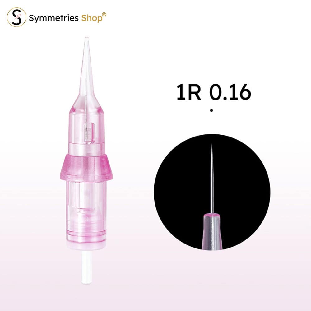 velones-pmu-1r-016 Βελόνες PMU 1R 0,16 Nano για Τατουάζ Φρυδιών gia lip tattoo pmu για τατουαζ χειλιών βελόνες PMU eyeliner Tattoo