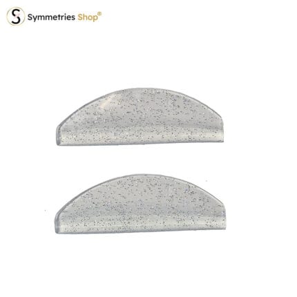 Σιλικονάκια Lash Lift Διάφανα με Πέρλες